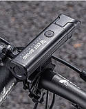 Потужний вело ліхтар WEST BIKING Upgrade (1300LM, 4500mAh, USB-C, L2 LED, 6 Mode, IPX6, Відмінне кріплення), фото 9