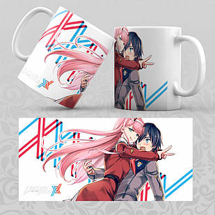 Чашка Аніме Darling in the FranXX / Милий у Франксі 002