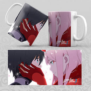 Чашка Аніме Darling in the FranXX / Милий у Франксі 004