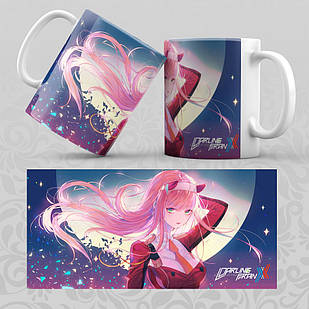 Чашка Аніме Darling in the FranXX / Милий у Франксі 007