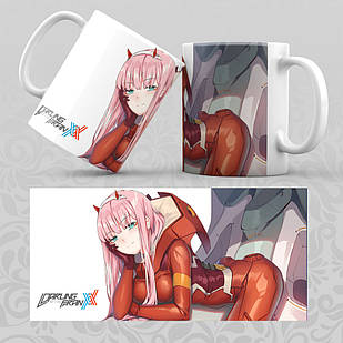 Чашка Аніме Darling in the FranXX / Милий у Франксі 009