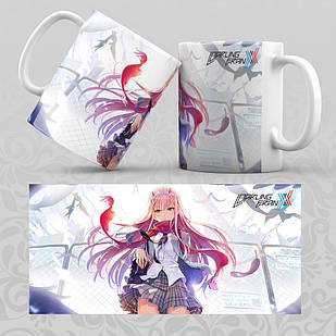 Чашка Аніме Darling in the FranXX / Милий у Франксі 011