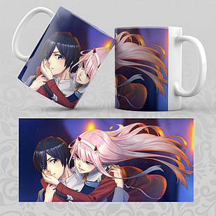 Чашка Аніме Darling in the FranXX / Милий у Франксі 013