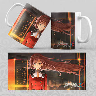 Чашка Аніме Darling in the FranXX / Милий у Франксі 014