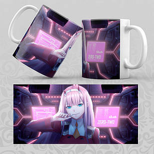 Чашка Аніме Darling in the FranXX / Милий у Франксі 020