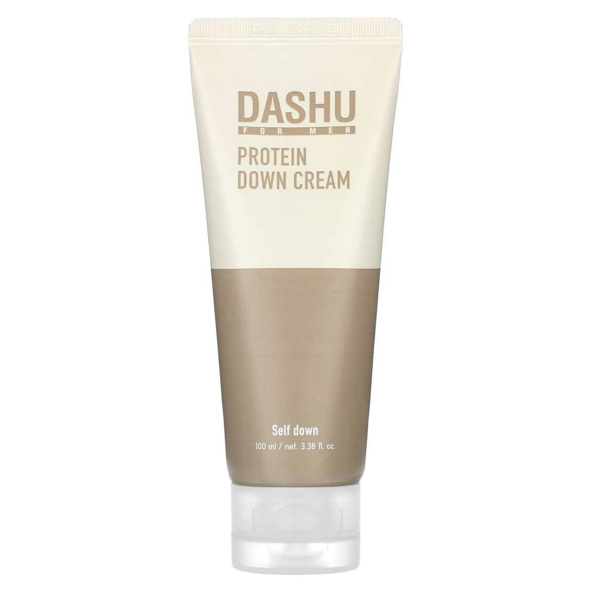 Dashu, For Men, Protein Down Cream, 3.38 fl oz (100 ml)
