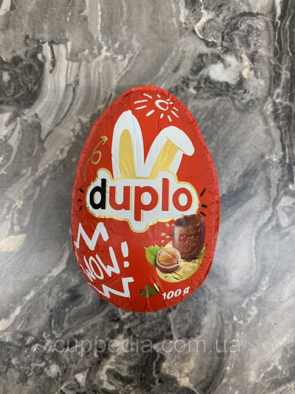 Шоколадне яйце Duplo в молочному шоколаді 100 грм