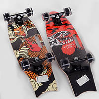 Скейт дерев'яний із ручкою канадський клен 100 кг