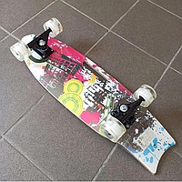 Скейт дерев'яний канадський клен із ручкою 100 кг