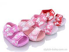 Дитяча колекція літнього взуття гуртом.  Дитячі босоніжки 2022 бренда BBT для дівчаток (рр. с 18 по 23)