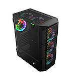 Корпус 1stPlayer XF-BK-4F7 Black без БЖ ( Black ) DS, фото 5
