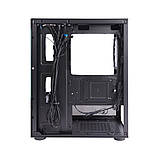 Корпус 1stPlayer Mi2-A-BK-2F7R-1F7 Black без БЖ ( Black ) DS, фото 7