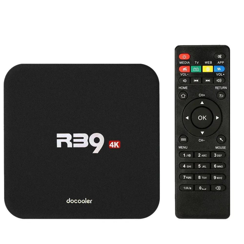 Android TV Box Docooler R39 Android 8.1 2GB 16GB. Смарт-приставка., фото 1