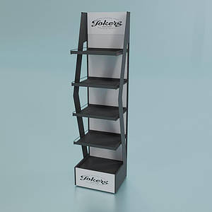 Металева торгова стійка "Jokers"🛒