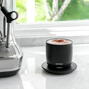 Ember Temperature Control Smart Cup, 6 унцій, підігрівна чашка для кави з керуванням через застосунок, кру, фото 4