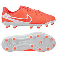 Дитячі бутси Nike Tiempo Legend 10 Academy FG/MG DV4348-800, Червоний, Розмір (EU) — 35