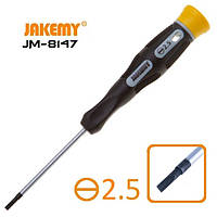 Викрутка Jakemy JM-8147 пласка (SL2.5)
