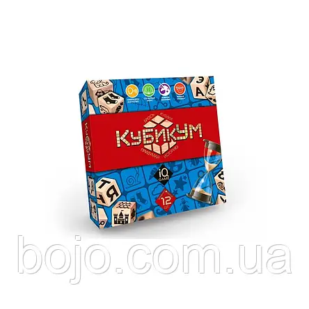 Настільна розвиваюча гра КубікУм Danko toys, рос. (IGR24), фото 3