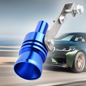 Автомобільний свисток Turbo Sound for car EL-1290 (XL 2.4L) на глушник, Синій (237), фото 1