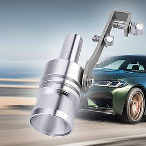 Автомобільний свисток Turbo Sound for car EL-1290 (XL 2.4L) на глушник, Сірий (237), фото 1