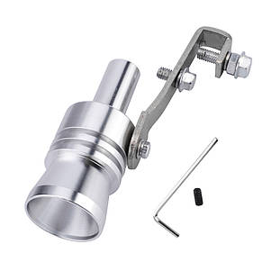 Автомобільний свисток Turbo Sound for car EL-1290 (XL 2.4L) на глушник, Сірий (237), фото 3