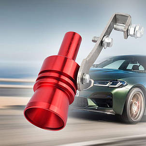 Автомобільний свисток Turbo Sound for car EL-1290 (XL 2.4L) на глушник, Червоний (237), фото 1