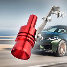 Автомобільний свисток Turbo Sound for car EL-1290 (XL 2.4L) на глушник, Червоний (237)
