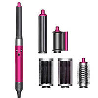 Стайлер для волосся Airwrap Complete Long з 6 насадками, рожевий
