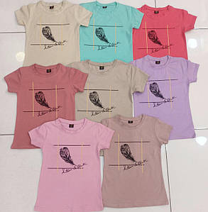 Футболка підліткова для дівчинки "HASAN". Вік 8-12 років