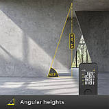 Далекомір — лазерна рулетка HOTO Smart Laser Measure Pro H-D50 HTE0025GL, фото 8