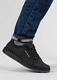 Кросівки чоловічі чорні демісезонні (АС 167), фото 2