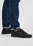 Кросівки чоловічі чорні демісезонні (АС 167), фото 7