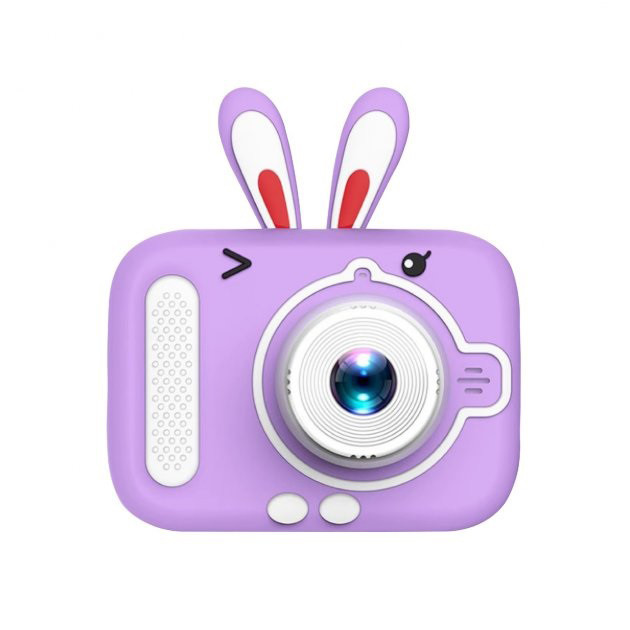 Дитячий цифровий фотоапарат X900 Rabbit WK-680 Колір: фіолетовий