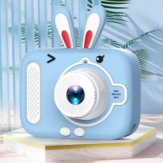 Дитячий цифровий фотоапарат X900 Rabbit XS-148 Колір: блакитний