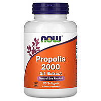 Прополіс 2000 5:1 екстракт Now Foods (Propolis 2000) 90 капсул