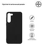 Чохол-накладка Armorstandart Matte Slim Fit для Samsung Galaxy S23+ SM-S916 Black (ARM65462), фото 3