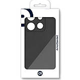 Чохол-накладка Armorstandart Matte Slim Fit для Tecno Pop 7 (BF6) Camera cover Black (ARM67817), фото 4