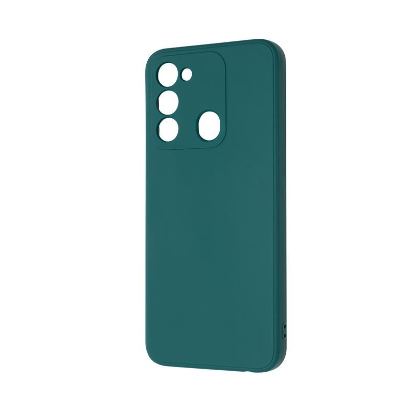 Чохол-накладка Armorstandart Matte Slim Fit для Tecno Spark Go 2022 (KG5) Camera cover Dark Green (ARM69068), фото 1