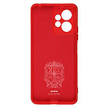Чохол-накладка Armorstandart Icon для Xiaomi Redmi Note 12 4G Camera cover Red (ARM67703), фото 3
