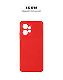 Чохол-накладка Armorstandart Icon для Xiaomi Redmi Note 12 4G Camera cover Red (ARM67703), фото 4