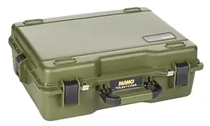 Кейс ударостійкий і вологостійкий зелений 530 x 400 x 180 мм MANO MTC-330G