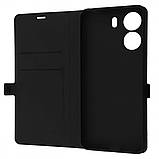 Чохол-книжка Wave Flap Case для Xiaomi Redmi 13C 4G/Poco C65 Midnight Blue, фото 3
