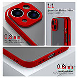 Чохол-накладка Armorstandart Frosted Matte для Samsung Galaxy M34 5G SM-M346 Red (ARM69713), фото 4