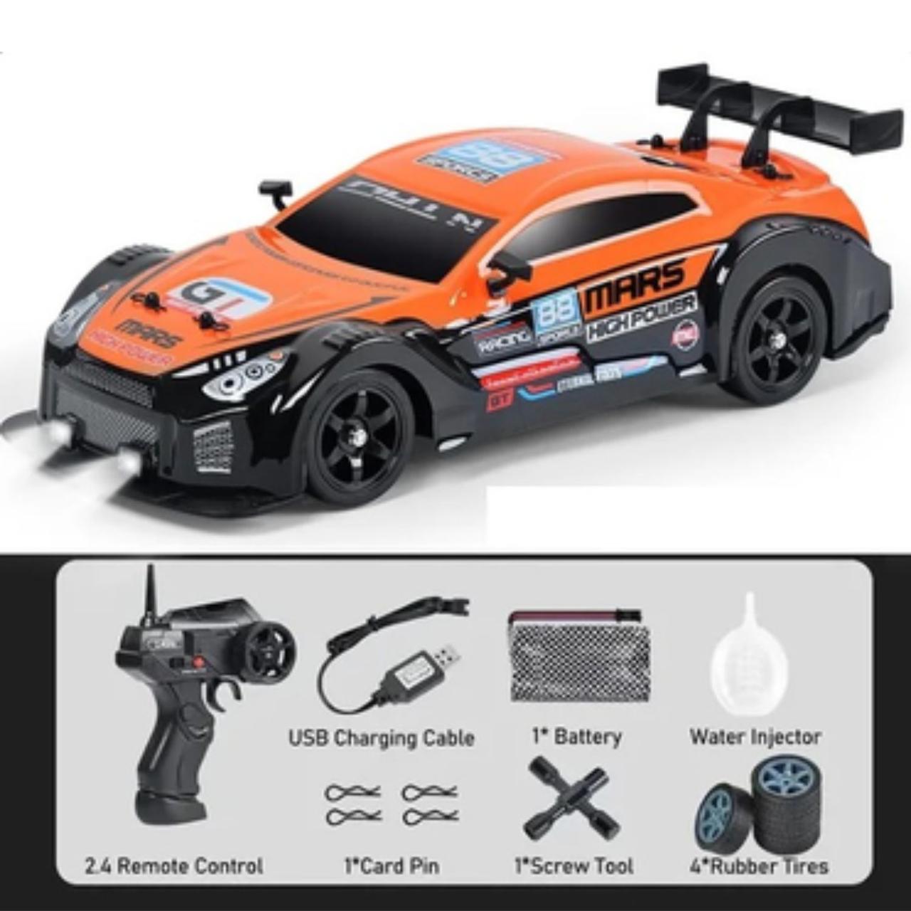 Радіокерована машинка Nissan GTR Orange RC