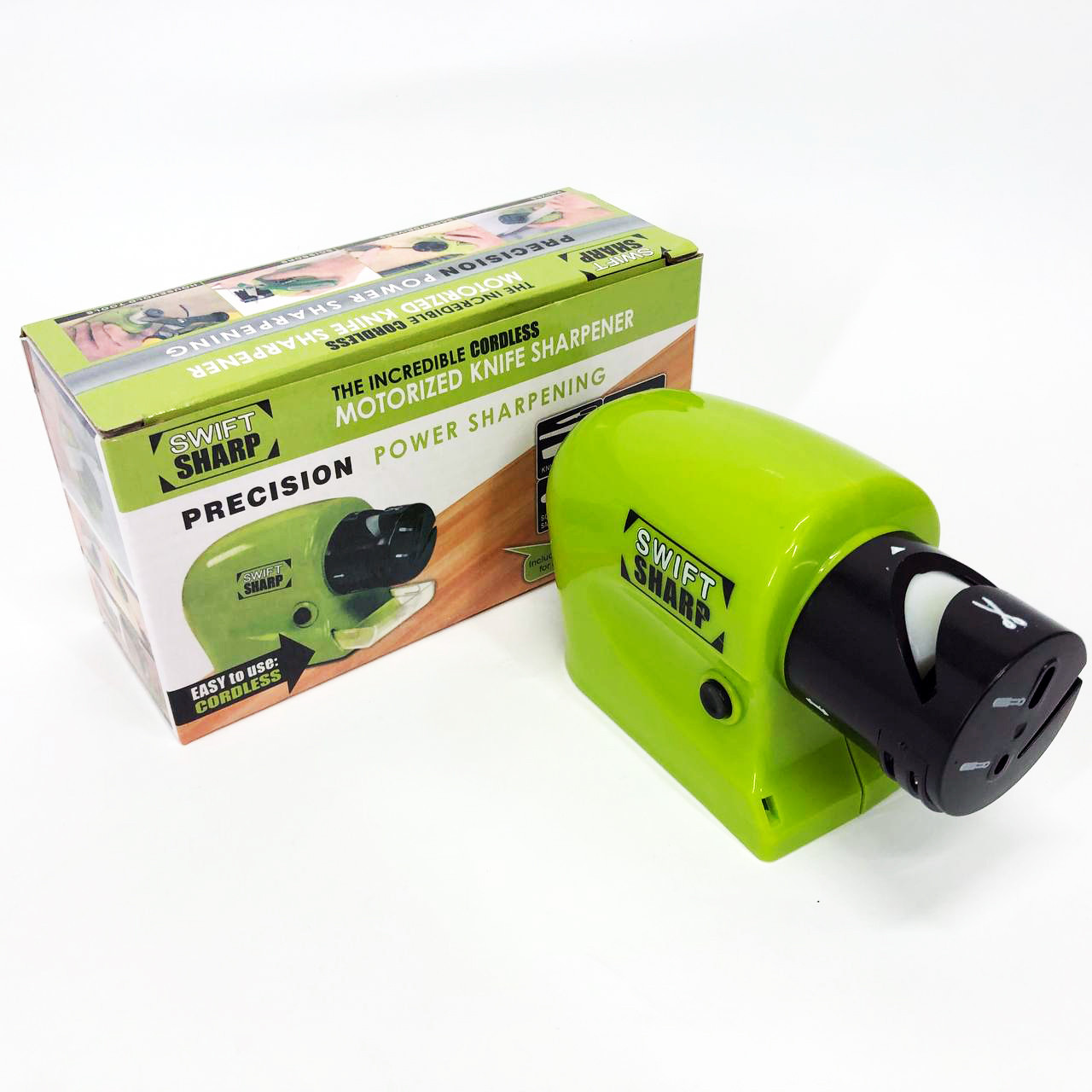 Точилка для різних ножів Swift Sharp DY-521, Заточення ручне заточування, Правильна заточка ножів RN-20, фото 1