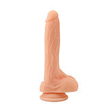Фалоїмітатор Naked Legend Moocher 8" Flesh, фото 3