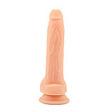 Фалоїмітатор Naked Legend Moocher 8" Flesh, фото 4