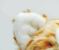 Рудий смугастий котик (22 см) - Інтерактивна іграшка на батарейках, фото 5