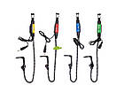 Набір свінгерів Feima SW 10B-4 на ланцюгу з підключенням (кол.: червоний, синій, зелений, жовтий), фото 2