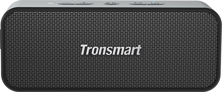 Бездротова портативна акустика Tronsmart T2 Plus Upgraded (109754) чорна, фото 1